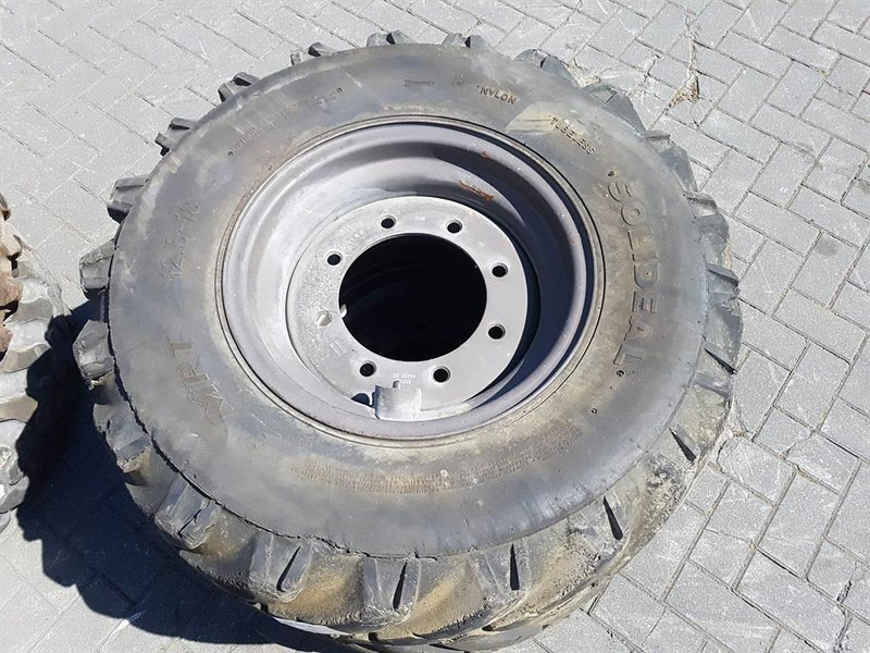 Ahlmann AS50-Solideal 12.5-18-Dunlop 12.5R18-Tire/Reifen - Anvelope și jante pentru Utilaje constructii: Foto 4 Ahlmann AS50-Solideal 12.5-18-Dunlop 12.5R18-Tire/Reifen - Anvelope și jante pentru Utilaje constructii: Foto 4