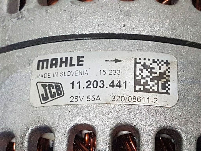 JCB 320/08611-28V 55A-Alternator/Lichtmaschine/Dynamo - Motor pentru Utilaje constructii: Foto 4 JCB 320/08611-28V 55A-Alternator/Lichtmaschine/Dynamo - Motor pentru Utilaje constructii: Foto 4