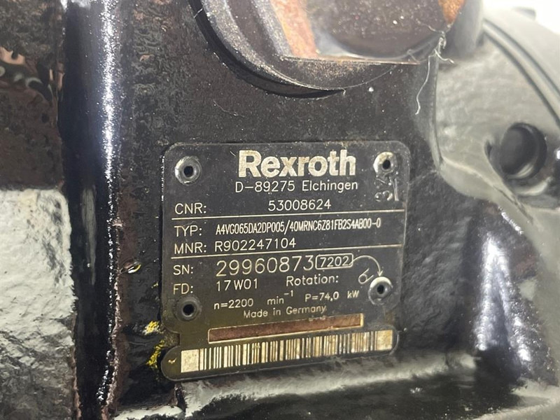 Hidraulică pentru Utilaje constructii Manitou MRT2145-53008624-Rexroth A4VG065-Drive pump: Foto 6 Hidraulică pentru Utilaje constructii Manitou MRT2145-53008624-Rexroth A4VG065-Drive pump: Foto 6