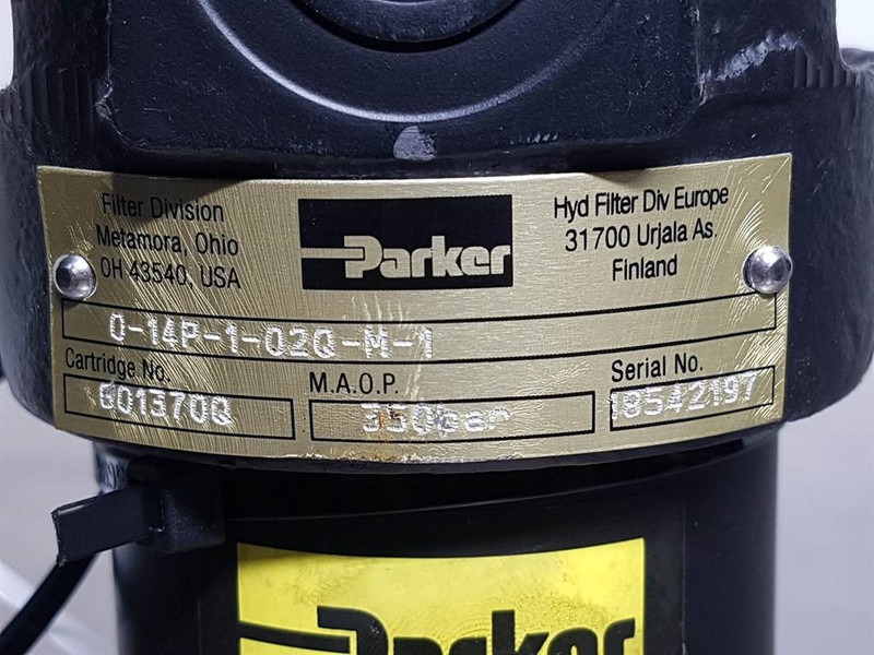 Parker 0-14P-1-02Q-M-1 - Pressure filters/Persfilters - Hidraulică: Foto 4 Parker 0-14P-1-02Q-M-1 - Pressure filters/Persfilters - Hidraulică: Foto 4