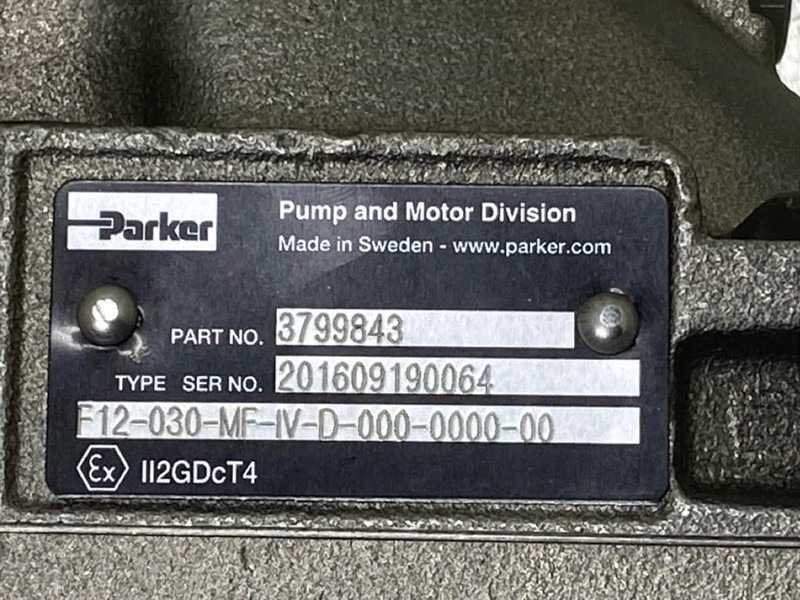Parker F12-030-MF-IV-D-Drive motor/Fahrmotor/Rijmotor - Hidraulică pentru Utilaje constructii: Foto 5 Parker F12-030-MF-IV-D-Drive motor/Fahrmotor/Rijmotor - Hidraulică pentru Utilaje constructii: Foto 5