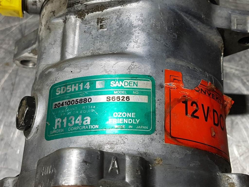 SANDEN SD5H14-S6626-Compressor/Kompressor/Aircopom - Compresor A/C pentru Utilaje constructii: Foto 4 SANDEN SD5H14-S6626-Compressor/Kompressor/Aircopom - Compresor A/C pentru Utilaje constructii: Foto 4