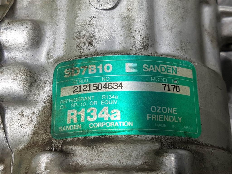 SANDEN SD7B10-7170-Compressor/Kompressor/Aircopomp - Compresor A/C pentru Utilaje constructii: Foto 4 SANDEN SD7B10-7170-Compressor/Kompressor/Aircopomp - Compresor A/C pentru Utilaje constructii: Foto 4