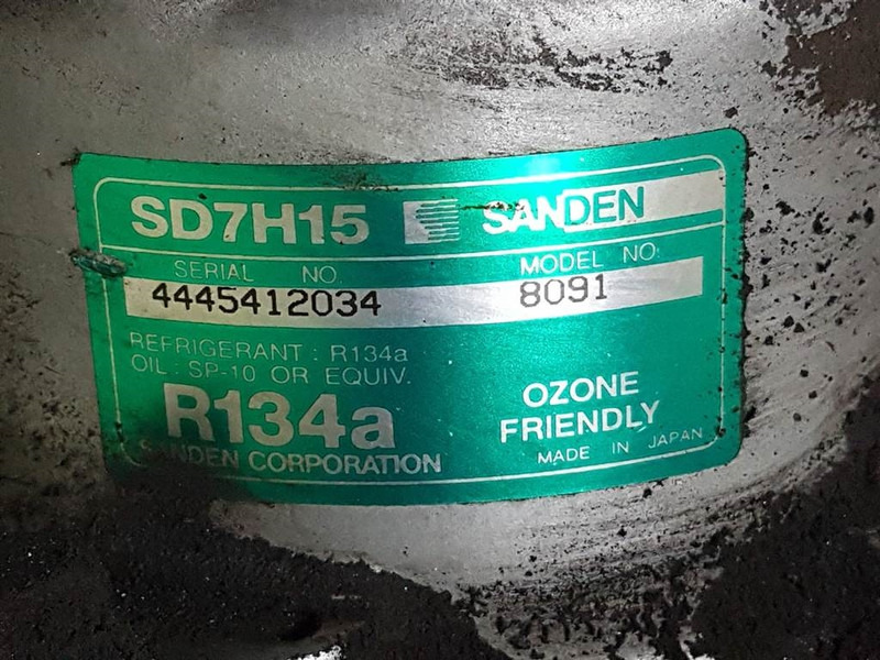 SANDEN SD7H15-8091-Compressor/Kompressor/Aircopomp - Compresor A/C pentru Utilaje constructii: Foto 4 SANDEN SD7H15-8091-Compressor/Kompressor/Aircopomp - Compresor A/C pentru Utilaje constructii: Foto 4