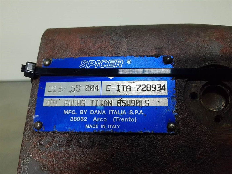 Punte şi piese pentru Utilaje constructii Spicer Dana 213/55-004 - Differential/Differentieel: Foto 6