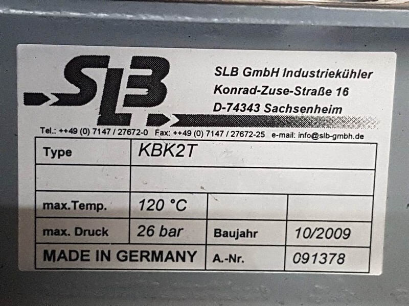 Zettelmeyer ZL-SLB KBK2T-091378-Cooler/Kühler/Koeler - Motor pentru Utilaje constructii: Foto 4 Zettelmeyer ZL-SLB KBK2T-091378-Cooler/Kühler/Koeler - Motor pentru Utilaje constructii: Foto 4