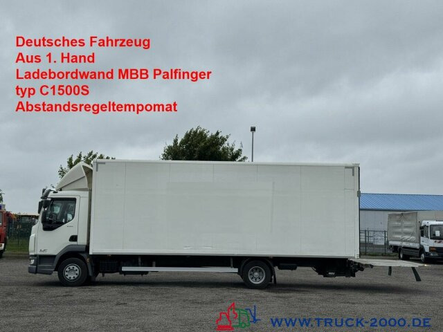 DAF LF 250 MBB Palfinger LBW 1.500 Kg ACC Tempomat - Camion furgon: Foto 1 DAF LF 250 MBB Palfinger LBW 1.500 Kg ACC Tempomat - Camion furgon: Foto 1