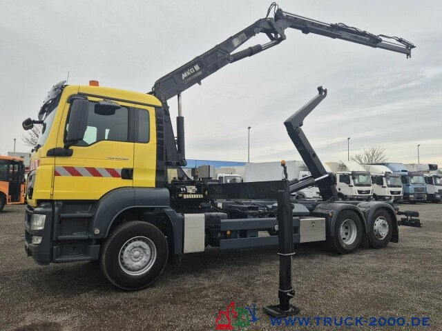 MAN TGS 26.320 Meiller RK 2070+ Kran MKG HLK 177+FB - Camion cu cârlig, Camion cu macara: Foto 3 MAN TGS 26.320 Meiller RK 2070+ Kran MKG HLK 177+FB - Camion cu cârlig, Camion cu macara: Foto 3