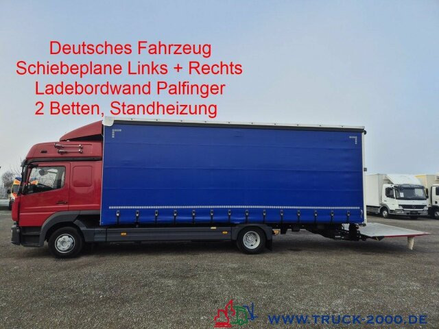Mercedes-Benz 823 Schiebeplane L+R LBW nur 164TKM Gr.Haus 1.Hd - Autoutilitară cu prelată: Foto 1 Mercedes-Benz 823 Schiebeplane L+R LBW nur 164TKM Gr.Haus 1.Hd - Autoutilitară cu prelată: Foto 1