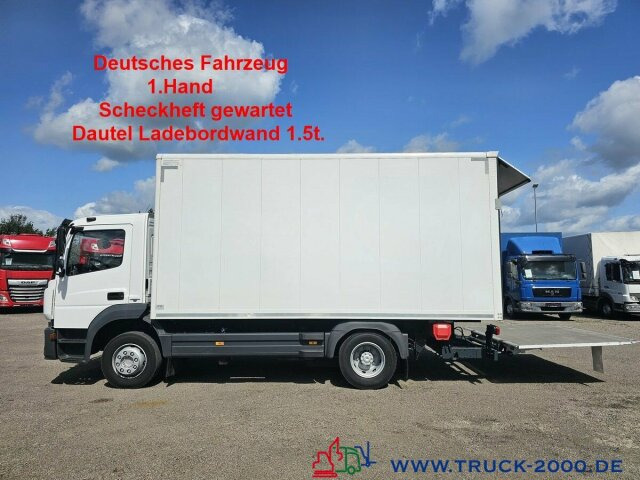 Mercedes-Benz Atego 1221 Koffer Ladebordwand 1.5t. seitl. Tür - Camion furgon: Foto 1 Mercedes-Benz Atego 1221 Koffer Ladebordwand 1.5t. seitl. Tür - Camion furgon: Foto 1
