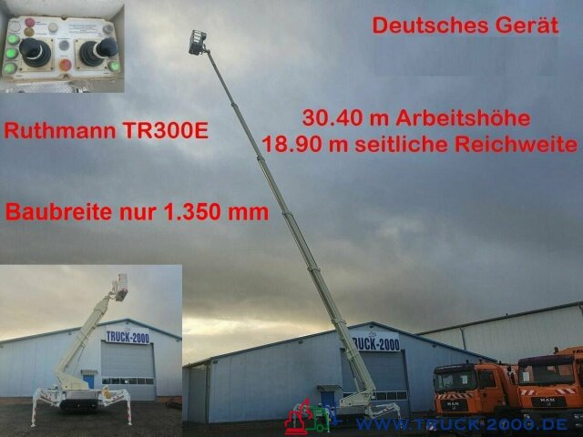 Ruthmann Raupen Arbeitsbühne 30.40 m / seitlich 18.90 m - Nacela telescopica, Nacelă spider: Foto 1 Ruthmann Raupen Arbeitsbühne 30.40 m / seitlich 18.90 m - Nacela telescopica, Nacelă spider: Foto 1