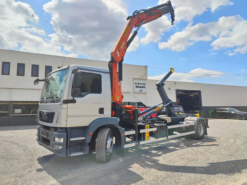 MAN TGM 18.290 4x2 Euro 6 + Crane Palfinger PK15500 - Camion cu cârlig, Camion cu macara: Foto 1 MAN TGM 18.290 4x2 Euro 6 + Crane Palfinger PK15500 - Camion cu cârlig, Camion cu macara: Foto 1