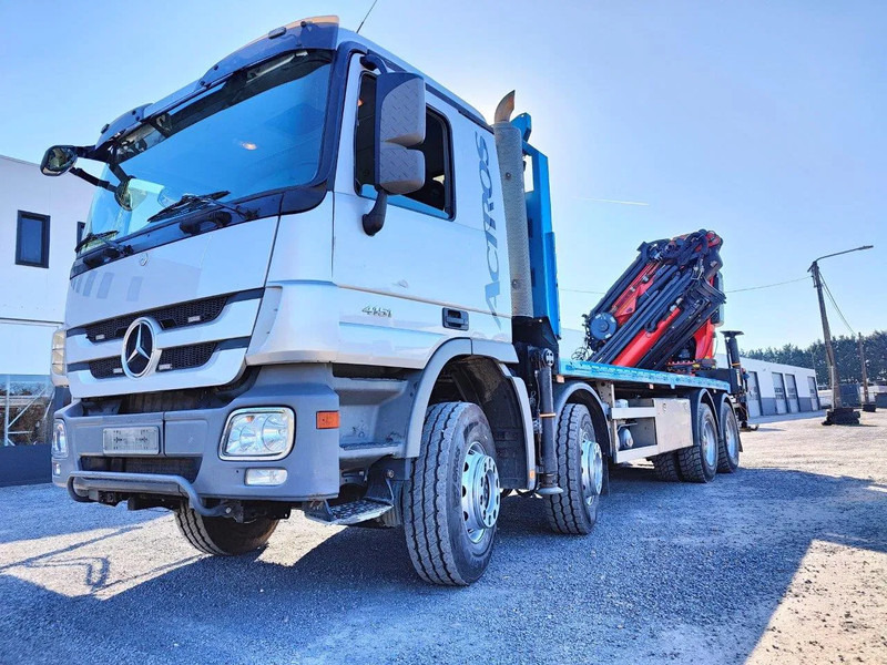 Mercedes-Benz Actros 4151 V8 8x4 Palfinger PK78002 - Camion platformă, Camion cu macara: Foto 1 Mercedes-Benz Actros 4151 V8 8x4 Palfinger PK78002 - Camion platformă, Camion cu macara: Foto 1