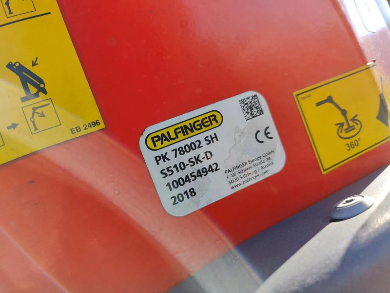 Mercedes-Benz Actros 4151 V8 8x4 Palfinger PK78002 + Flyjib PJ170 - Camion platformă, Camion cu macara: Foto 5 Mercedes-Benz Actros 4151 V8 8x4 Palfinger PK78002 + Flyjib PJ170 - Camion platformă, Camion cu macara: Foto 5