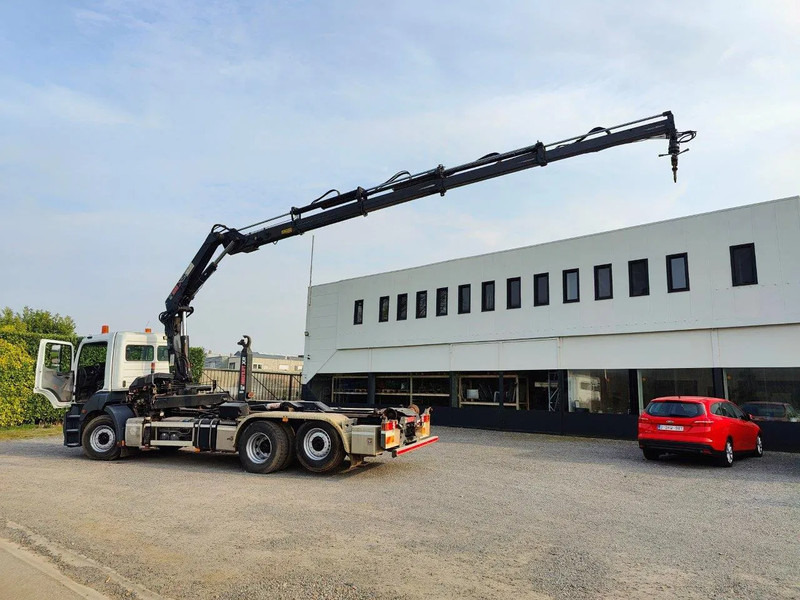 Mercedes-Benz Axor 2536 Euro5 container multilift crane HIAB 220 - Camion cu cârlig, Camion cu macara: Foto 4 Mercedes-Benz Axor 2536 Euro5 container multilift crane HIAB 220 - Camion cu cârlig, Camion cu macara: Foto 4