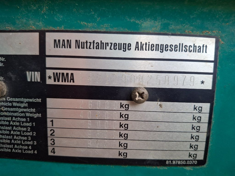Cap tractor MAN 26.463 6X4: Foto 16