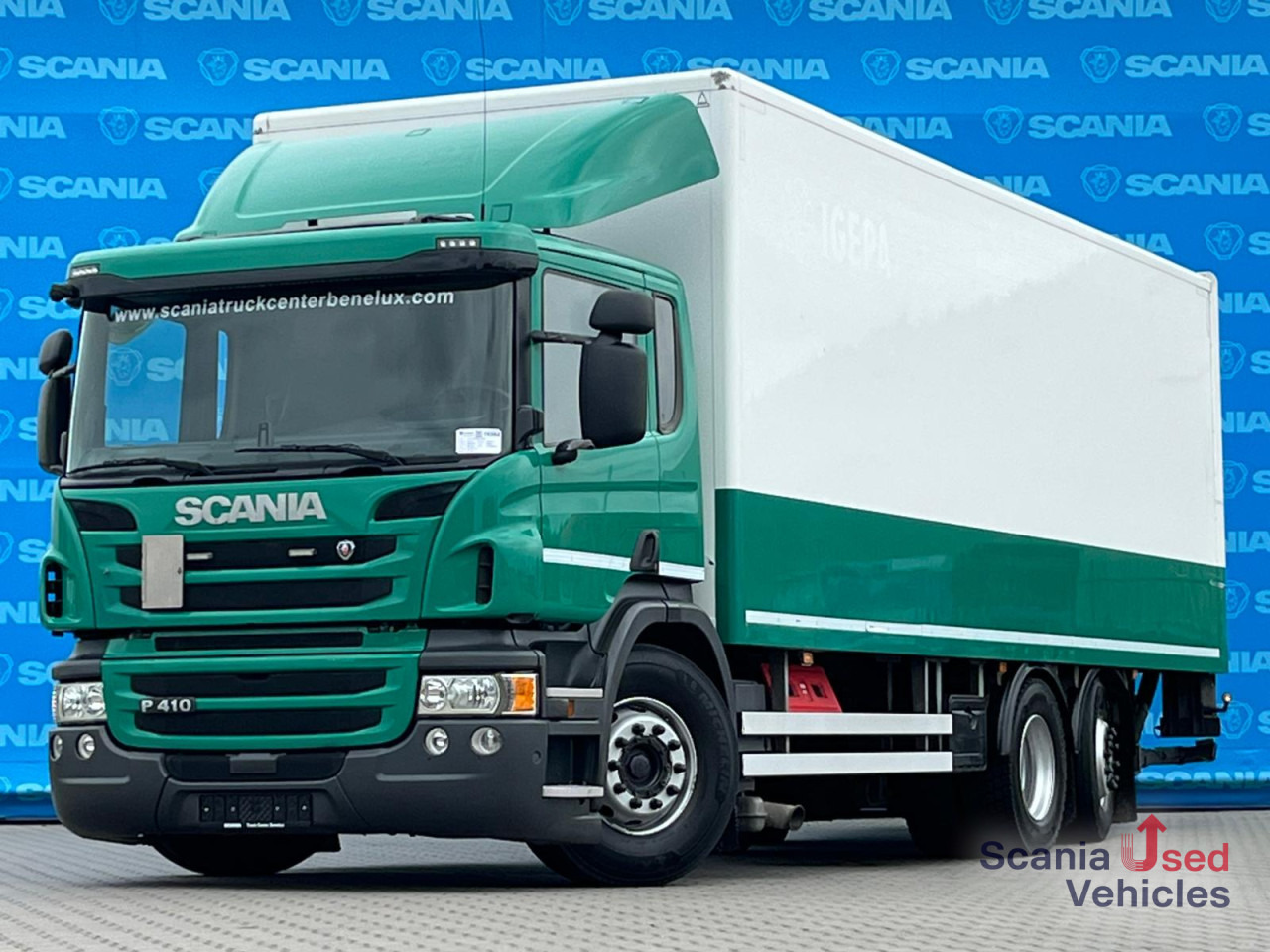 SCANIA P 410 DB6x2*4MNB RETARDER FULL AIR 8T TAIL LIFT 2T - Camion furgon: Foto 1 SCANIA P 410 DB6x2*4MNB RETARDER FULL AIR 8T TAIL LIFT 2T - Camion furgon: Foto 1