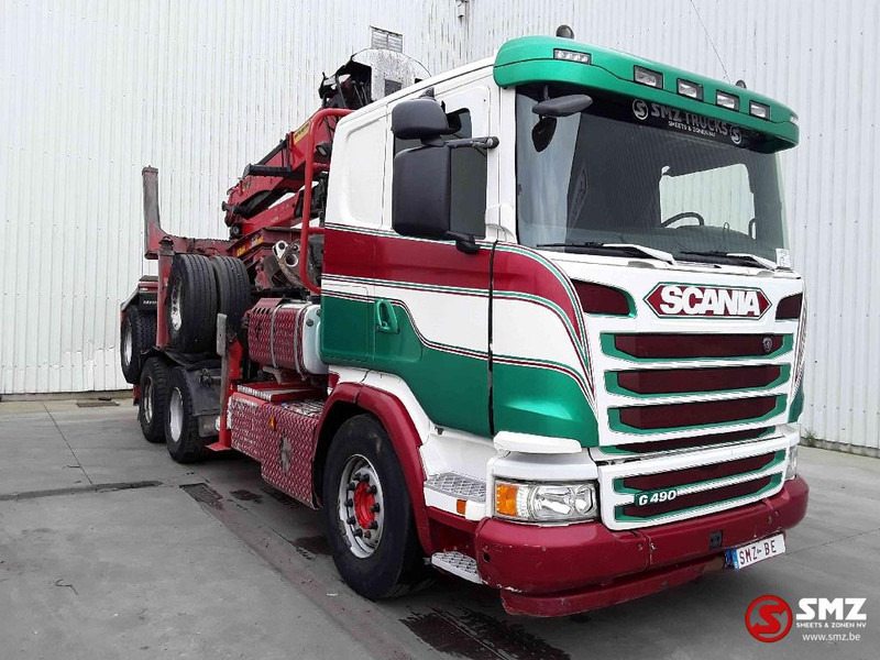 Scania G 490 +palfinger s 3000l82/faymonville - Cap tractor: Foto 1 Scania G 490 +palfinger s 3000l82/faymonville - Cap tractor: Foto 1