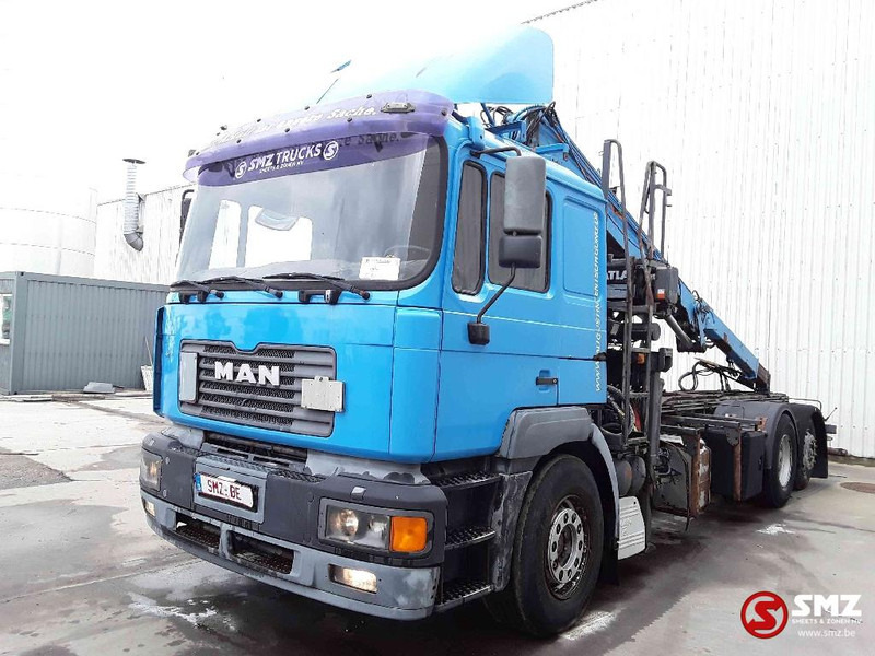 MAN 26.403 Atlas 140.1vA19 - Camion platformă, Camion cu macara: Foto 3 MAN 26.403 Atlas 140.1vA19 - Camion platformă, Camion cu macara: Foto 3