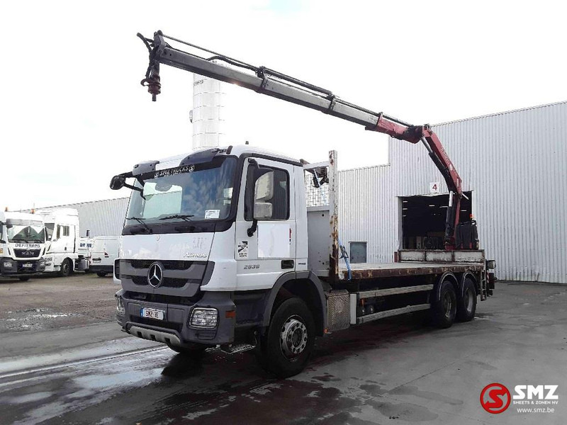 Mercedes-Benz Actros 2636 fassi f 155 full steeleps - Camion platformă, Camion cu macara: Foto 2 Mercedes-Benz Actros 2636 fassi f 155 full steeleps - Camion platformă, Camion cu macara: Foto 2