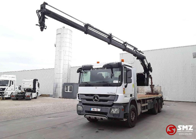 Mercedes-Benz Actros 2636 hiab 166fs 4 remote - Camion platformă, Camion cu macara: Foto 3 Mercedes-Benz Actros 2636 hiab 166fs 4 remote - Camion platformă, Camion cu macara: Foto 3