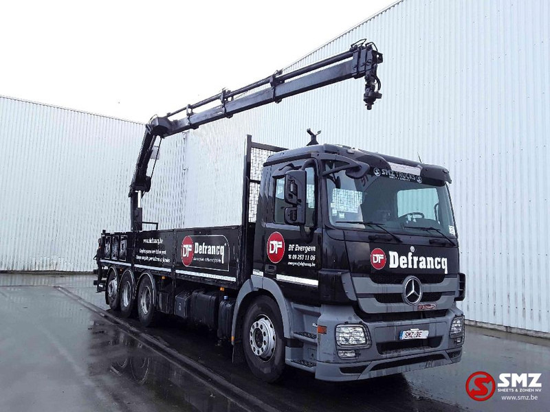 Mercedes-Benz Actros 3236 hiab 166-5remote - Camion platformă, Camion cu macara: Foto 1 Mercedes-Benz Actros 3236 hiab 166-5remote - Camion platformă, Camion cu macara: Foto 1