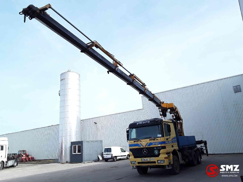 Mercedes-Benz Actros 3340 6x6 Effer 680 6s ext/remote 338'km - Camion platformă, Camion cu macara: Foto 5 Mercedes-Benz Actros 3340 6x6 Effer 680 6s ext/remote 338'km - Camion platformă, Camion cu macara: Foto 5