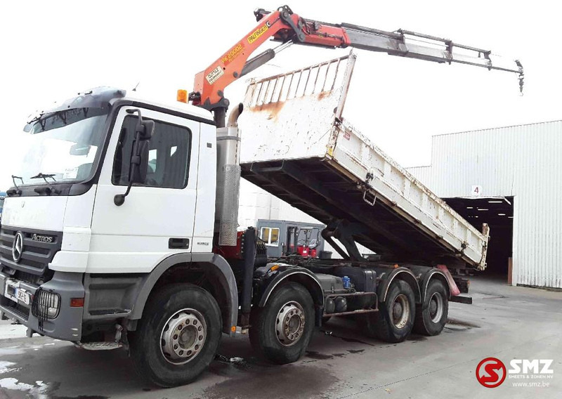 Mercedes-Benz Actros 4144 palfinber pk2002/4Ext remote - Camion basculantă, Camion cu macara: Foto 5 Mercedes-Benz Actros 4144 palfinber pk2002/4Ext remote - Camion basculantă, Camion cu macara: Foto 5