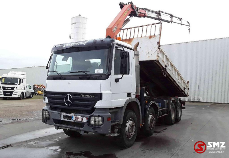 Mercedes-Benz Actros 4144 palfinber pk2002/4Ext remote - Camion basculantă, Camion cu macara: Foto 3 Mercedes-Benz Actros 4144 palfinber pk2002/4Ext remote - Camion basculantă, Camion cu macara: Foto 3