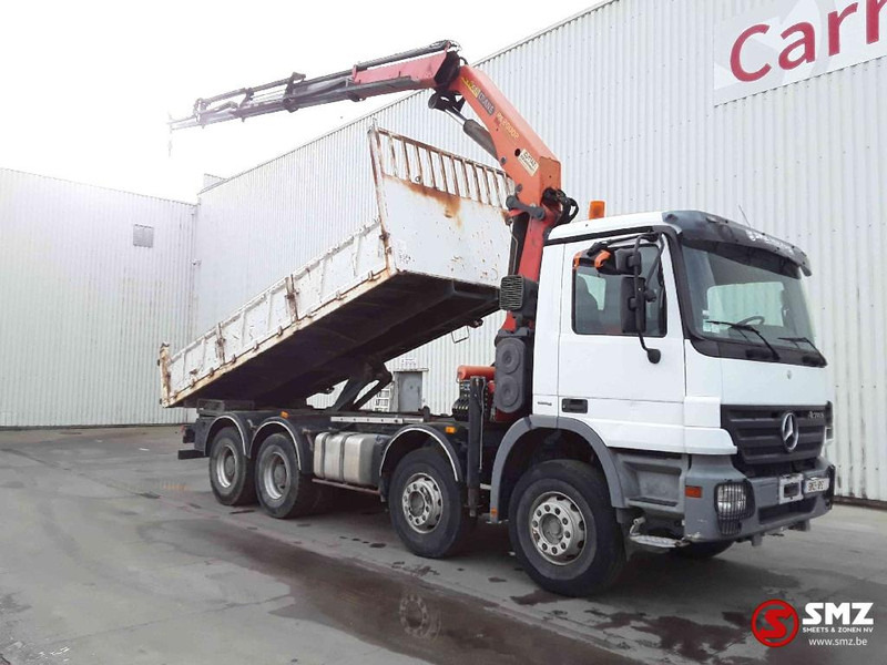 Mercedes-Benz Actros 4144 palfinber pk2002/4Ext remote - Camion basculantă, Camion cu macara: Foto 1 Mercedes-Benz Actros 4144 palfinber pk2002/4Ext remote - Camion basculantă, Camion cu macara: Foto 1