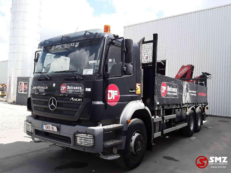 Mercedes-Benz Axor 2633 fassi f 170-3 remote - Camion platformă, Camion cu macara: Foto 3 Mercedes-Benz Axor 2633 fassi f 170-3 remote - Camion platformă, Camion cu macara: Foto 3