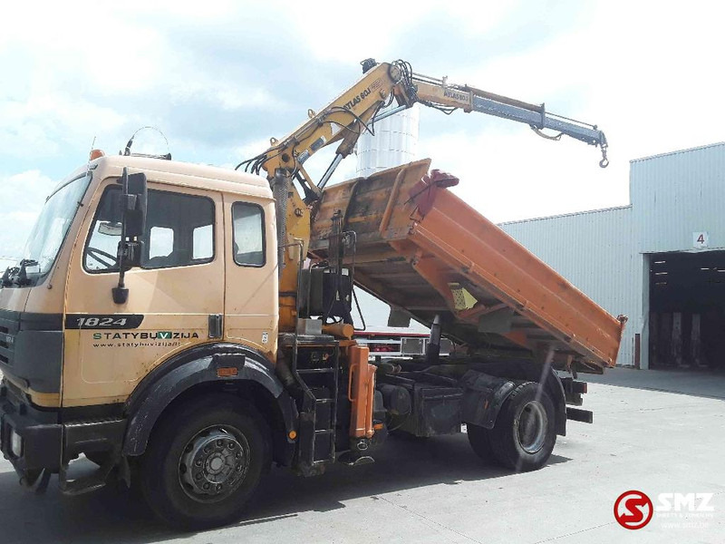 Mercedes-Benz SK 1824 - Camion basculantă, Camion cu macara: Foto 5 Mercedes-Benz SK 1824 - Camion basculantă, Camion cu macara: Foto 5