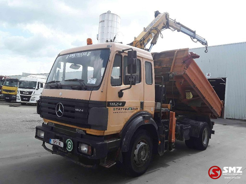 Mercedes-Benz SK 1824 - Camion basculantă, Camion cu macara: Foto 3 Mercedes-Benz SK 1824 - Camion basculantă, Camion cu macara: Foto 3