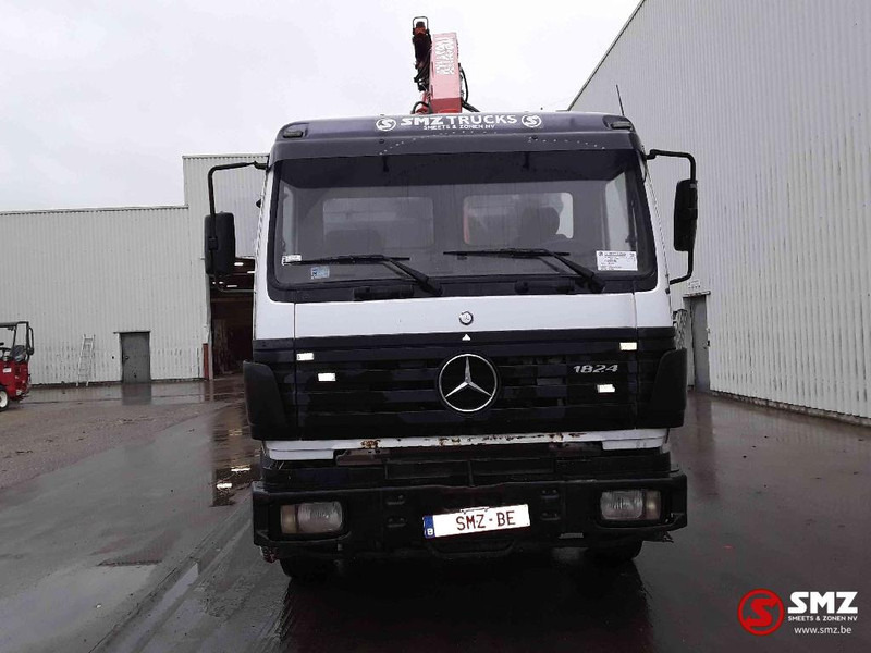 Mercedes-Benz SK 1824 lames grue - Camion basculantă, Camion cu macara: Foto 2 Mercedes-Benz SK 1824 lames grue - Camion basculantă, Camion cu macara: Foto 2