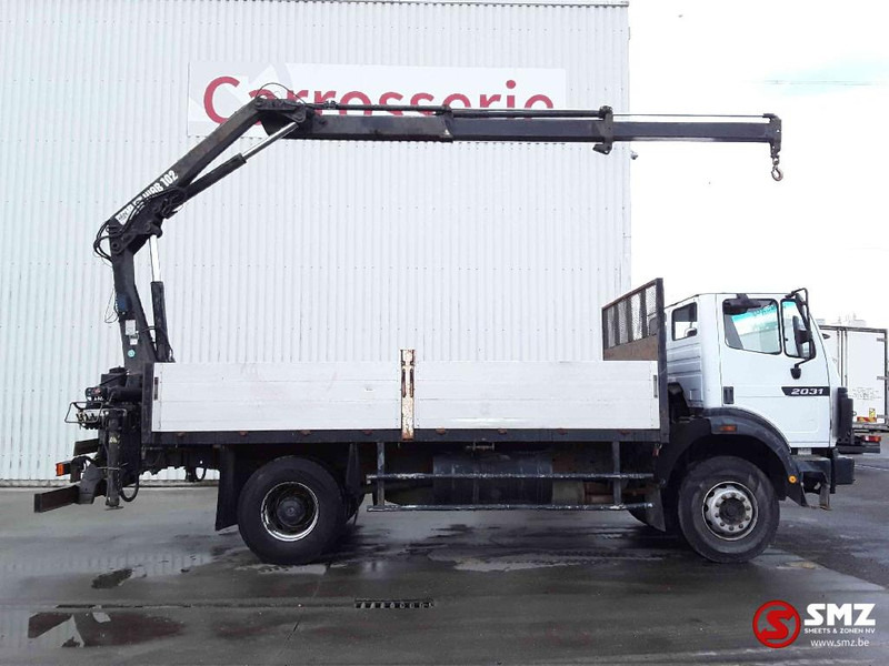 Mercedes-Benz SK 2031 lames manual - Camion platformă, Camion cu macara: Foto 4 Mercedes-Benz SK 2031 lames manual - Camion platformă, Camion cu macara: Foto 4
