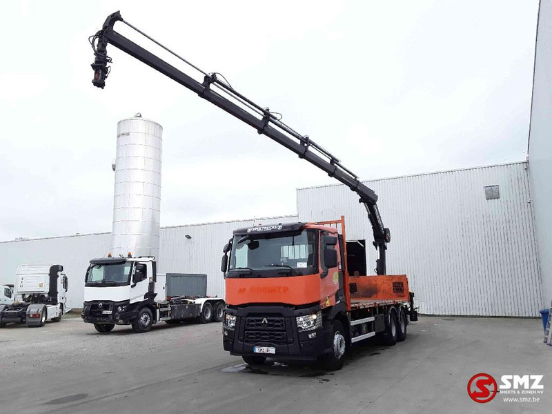 Renault C 430 Hiab 188_es 5+remote - Camion platformă, Camion cu macara: Foto 3 Renault C 430 Hiab 188_es 5+remote - Camion platformă, Camion cu macara: Foto 3