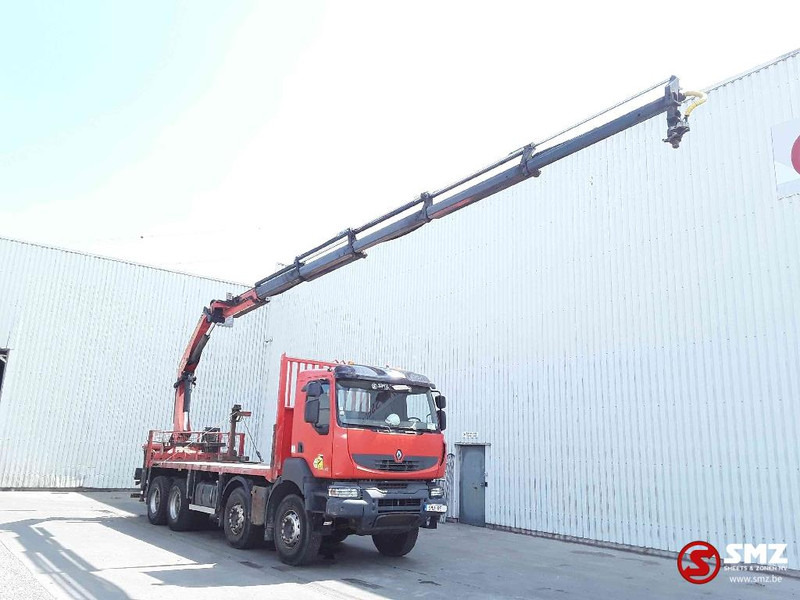 Renault Kerax 430 - Camion platformă, Camion cu macara: Foto 1 Renault Kerax 430 - Camion platformă, Camion cu macara: Foto 1