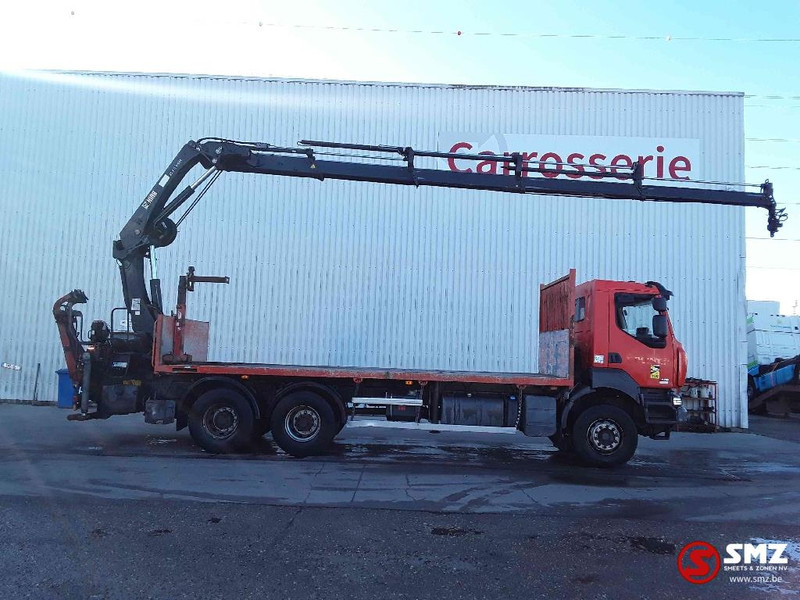 Renault Kerax 430 Hiab 211Ep4 +remote - Camion platformă, Camion cu macara: Foto 4 Renault Kerax 430 Hiab 211Ep4 +remote - Camion platformă, Camion cu macara: Foto 4