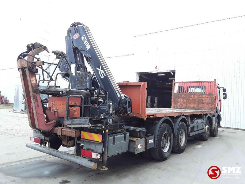 Camion platformă, Camion cu macara Renault Kerax 430 hiab 166 B- +remote: Foto 11