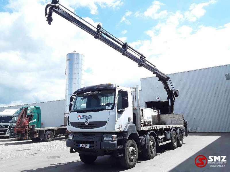 Renault Kerax 430 hiab 211 /4 +remote - Camion platformă, Camion cu macara: Foto 5 Renault Kerax 430 hiab 211 /4 +remote - Camion platformă, Camion cu macara: Foto 5