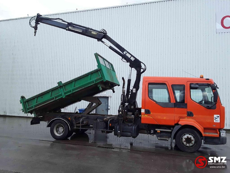 Renault Midlum 210 Hiab 102 manual pump - Camion basculantă, Camion cu macara: Foto 4 Renault Midlum 210 Hiab 102 manual pump - Camion basculantă, Camion cu macara: Foto 4