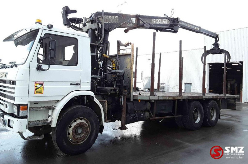 Scania 113 360 Diebolt big axle 12 gear retarder - Camion platformă, Camion cu macara: Foto 5 Scania 113 360 Diebolt big axle 12 gear retarder - Camion platformă, Camion cu macara: Foto 5