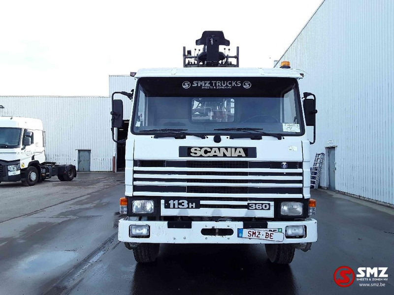 Scania 113 360 Diebolt big axle 12 gear retarder - Camion platformă, Camion cu macara: Foto 2 Scania 113 360 Diebolt big axle 12 gear retarder - Camion platformă, Camion cu macara: Foto 2