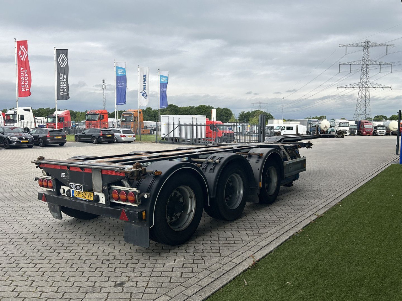 D-TEC FLEXITRAILER 20-30-40-45 ft containers + Genset - Semiremorcă şasiu: Foto 4 D-TEC FLEXITRAILER 20-30-40-45 ft containers + Genset - Semiremorcă şasiu: Foto 4