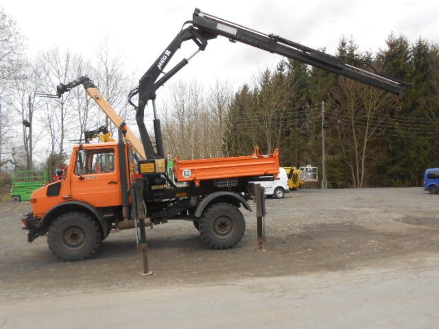 Mercedes-Benz U1450 427/11 mit Kran - Camion basculantă, Camion cu macara: Foto 2 Mercedes-Benz U1450 427/11 mit Kran - Camion basculantă, Camion cu macara: Foto 2