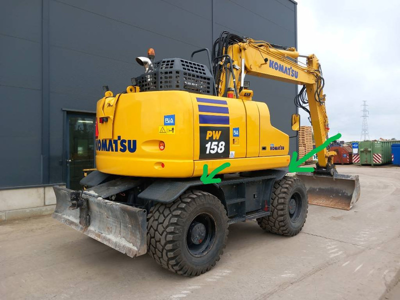 Komatsu PW158-11 MUDGUARDS - Ataşament pentru Utilaje constructii: Foto 1 Komatsu PW158-11 MUDGUARDS - Ataşament pentru Utilaje constructii: Foto 1