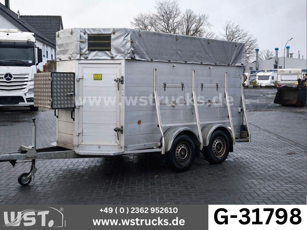 Blomert V30 Großvieh Vollalu Seilwinde - Remorcă transport animale: Foto 1 Blomert V30 Großvieh Vollalu Seilwinde - Remorcă transport animale: Foto 1