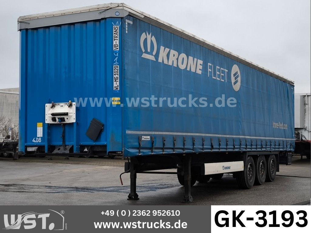 Krone SD 27 Planauflieger mit Edscha | ABS, EBS, XL - Semiremorcă prelată: Foto 1 Krone SD 27 Planauflieger mit Edscha | ABS, EBS, XL - Semiremorcă prelată: Foto 1