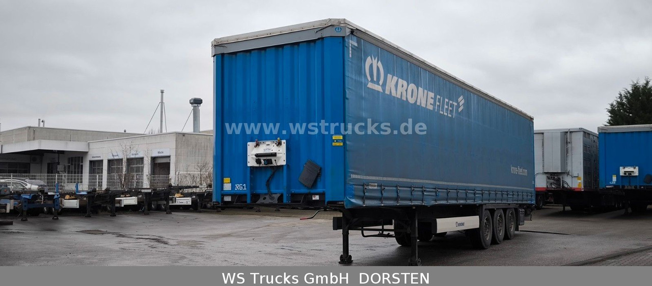 Krone SD 27 Planauflieger mit Edscha | ABS, EBS, XL - Semiremorcă prelată: Foto 2 Krone SD 27 Planauflieger mit Edscha | ABS, EBS, XL - Semiremorcă prelată: Foto 2