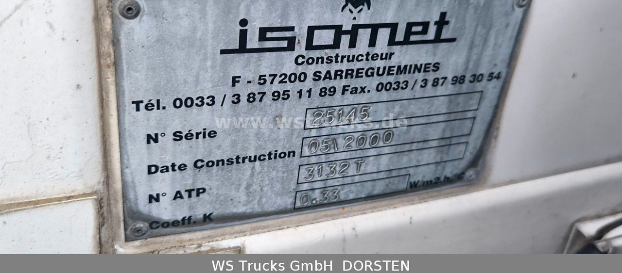 MAN 18.340 Isomet Rohrbahn ( ohne Kühlmaschine ) - Camion frigider: Foto 4 MAN 18.340 Isomet Rohrbahn ( ohne Kühlmaschine ) - Camion frigider: Foto 4